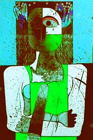 Defensive woman Turquoise
