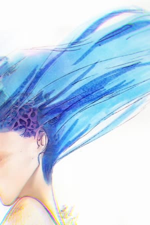 Blue