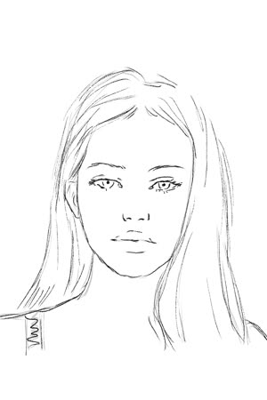 The drawing films: Beautiful People #007 