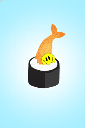 Tempura sushi