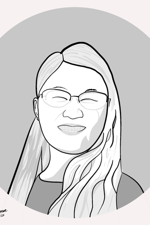 Cartoon Portrait - Leah Dykema