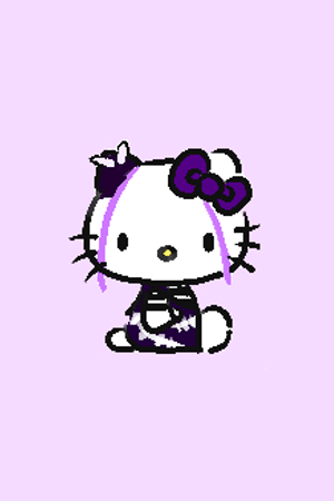 Emo kitty