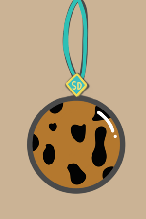 Scooby ornament🤎🖤💛💙
