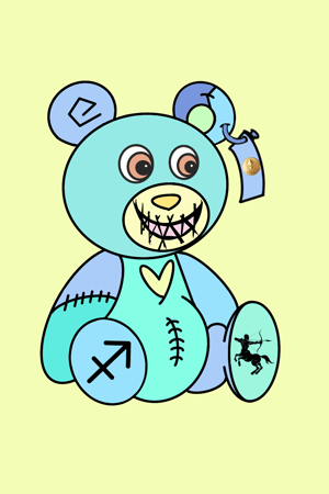 PTSD Zodiac Bear