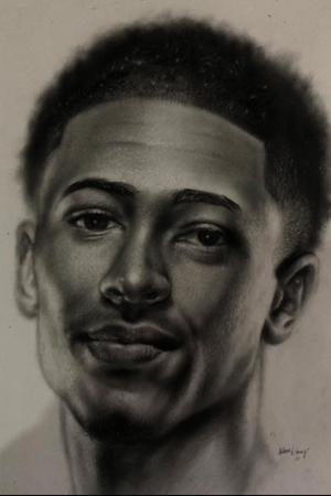 Portrait of jude bellingham