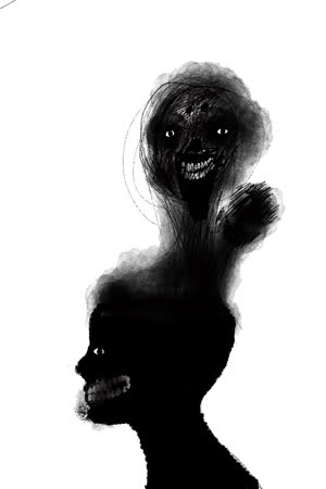 ☻>-<