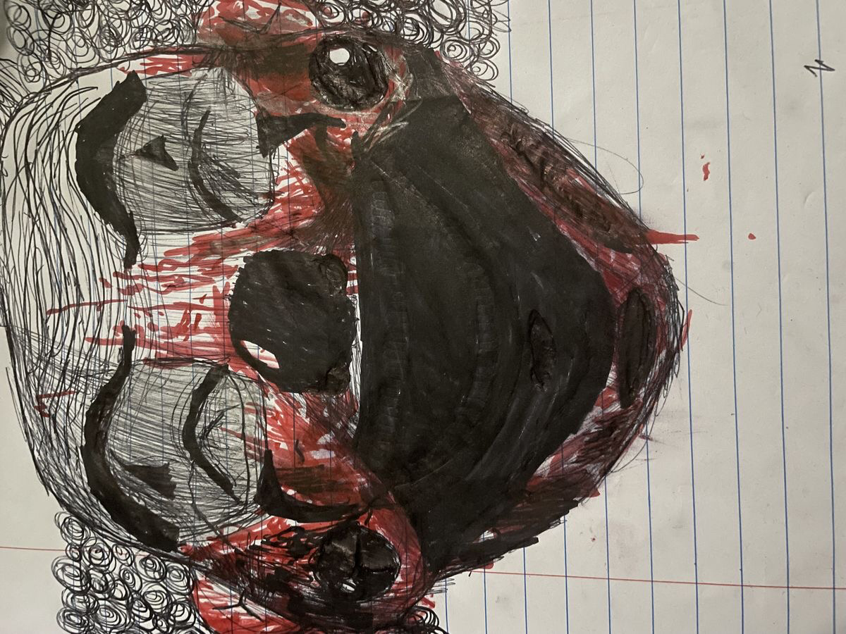 ☻>-<