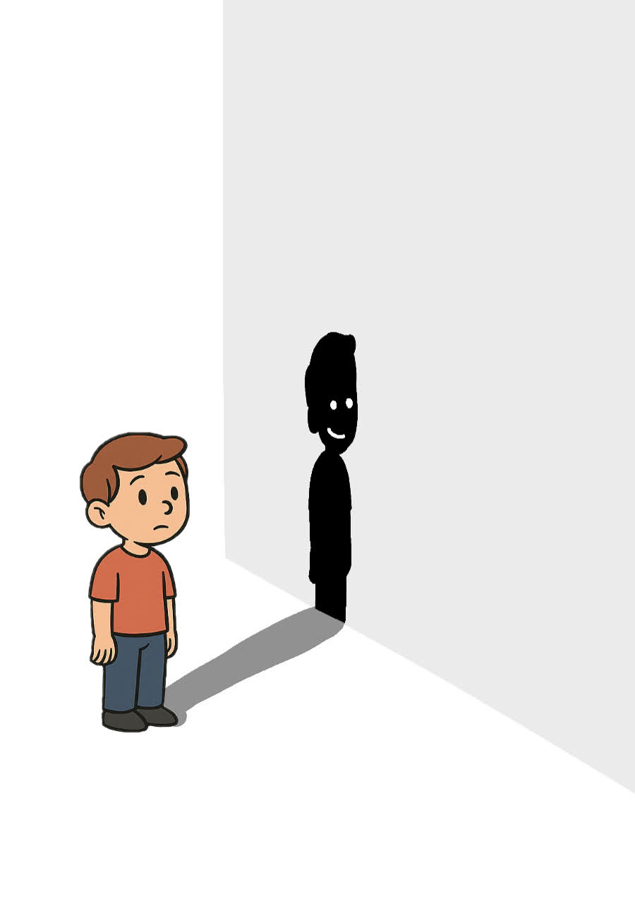 Dieser Junge vermisste seinen Schatten