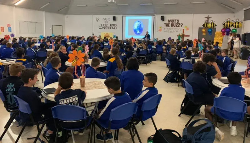 The Sketchar App at the Kids' iPad Conference in Australia