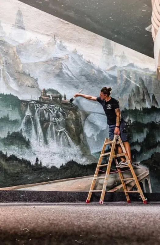Transformando a arte mural comercial com AR/VR: entrevista com Florian Erb, muralista profissional