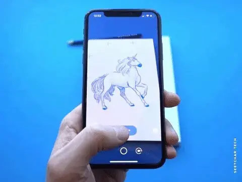 Learn to draw with AR. Step by step drawing using augmented reality – SketchAR 3.0.