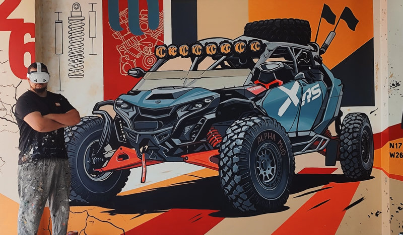 Hamza from Algeria on Murals, Millions of Views, and His Creative Journey with Sketchar
