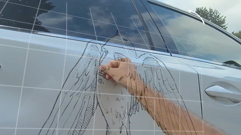 Paint a Car in VR: Sketchar on Meta Quest Wraps Art Around Curved Surfaces