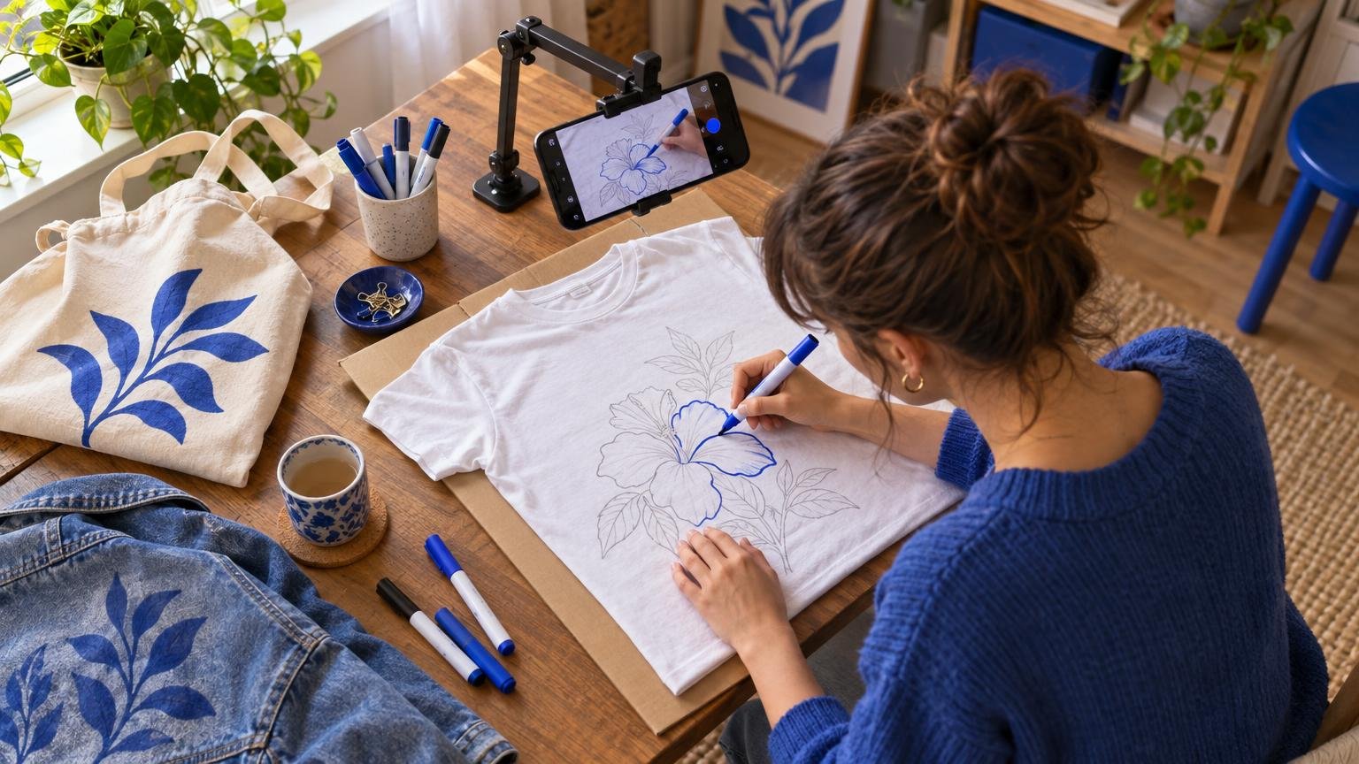 tshirt with Sketchar