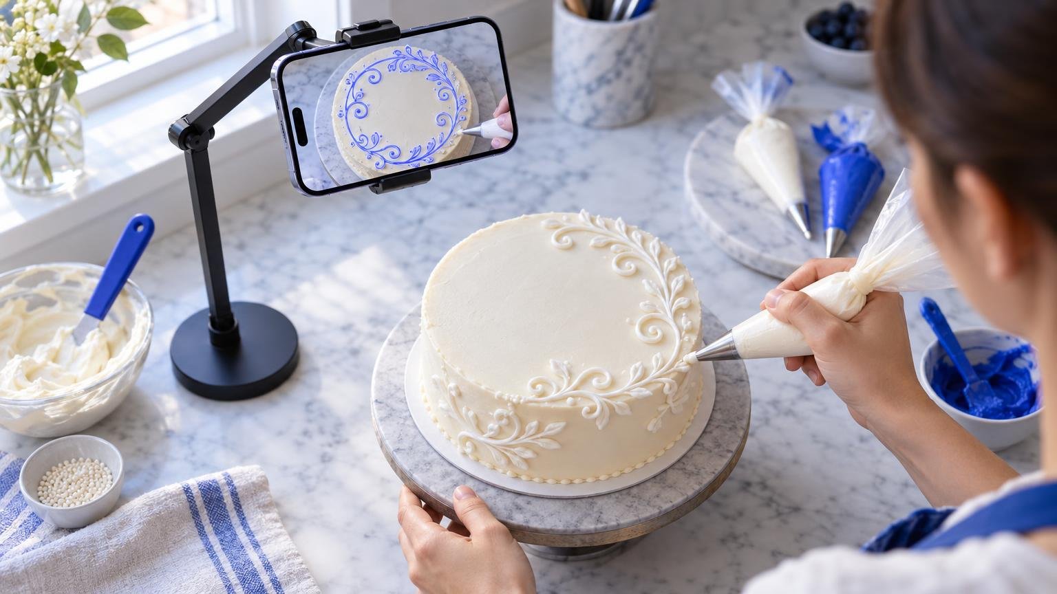 cake with Sketchar