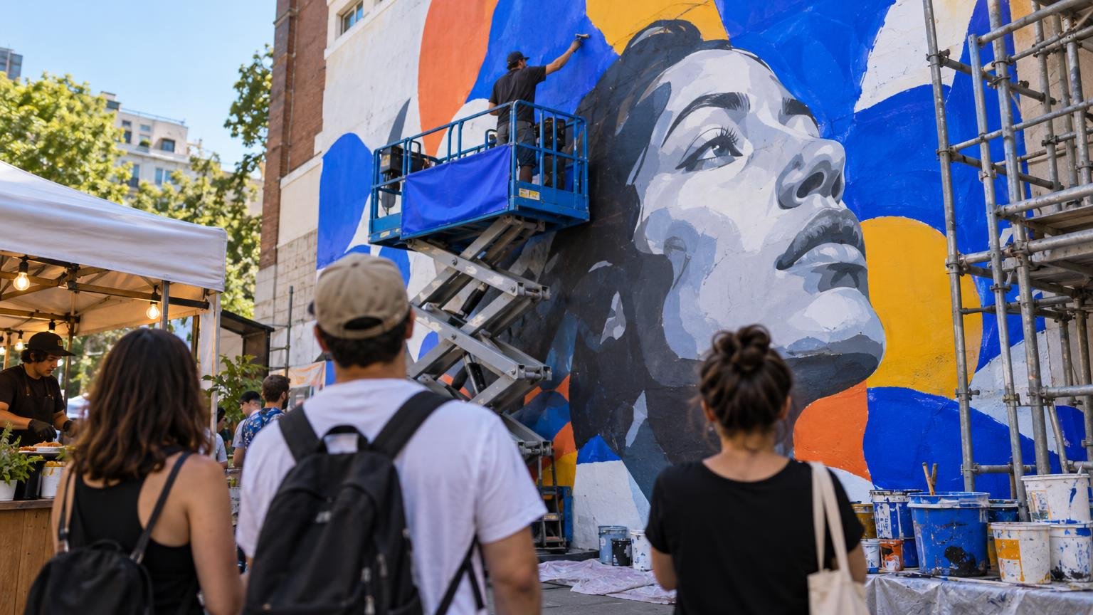 How to get into a mural festival: what organisers select for, and how to apply