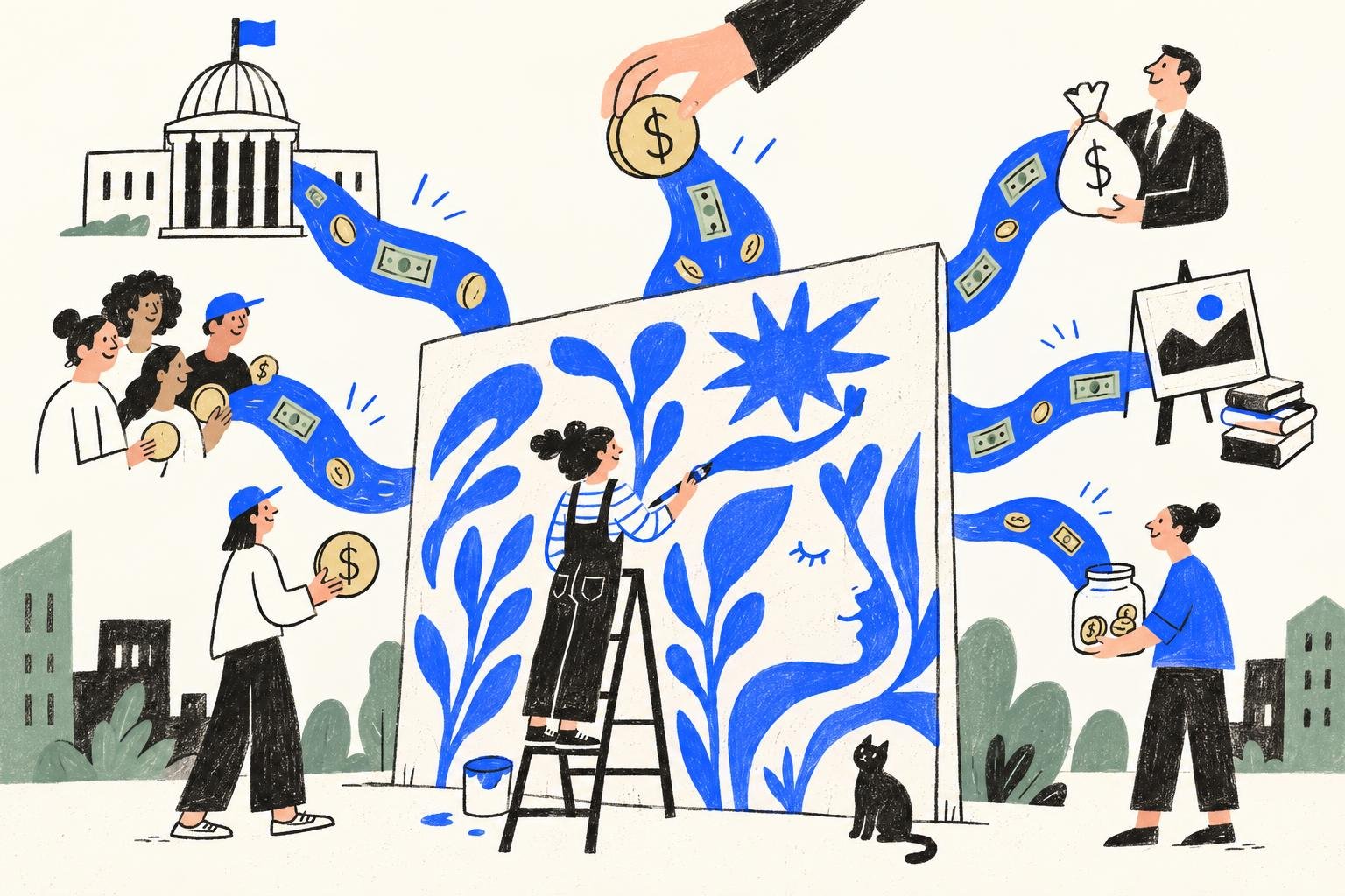 Where mural money comes from