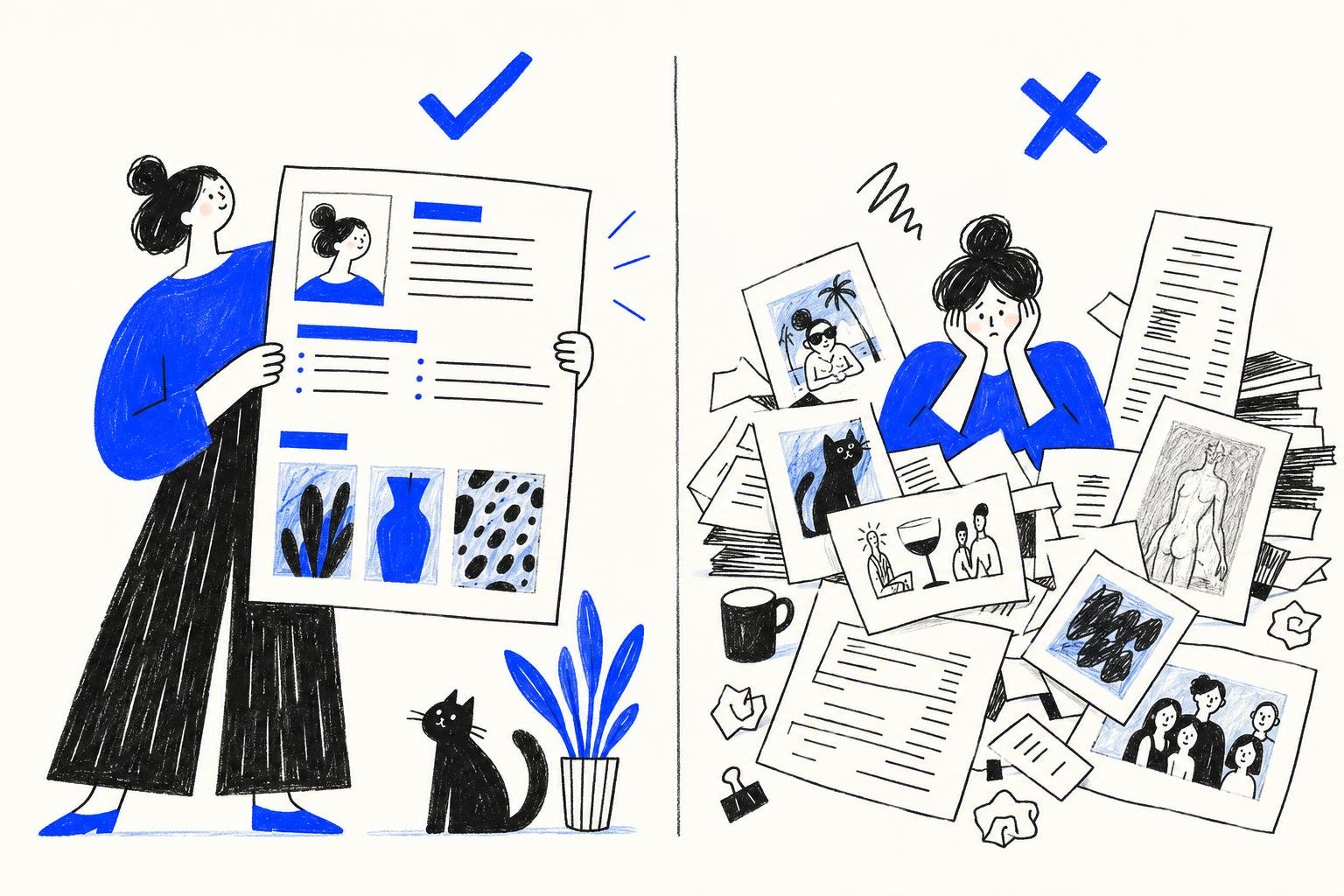 What an artist CV is, and what it is not