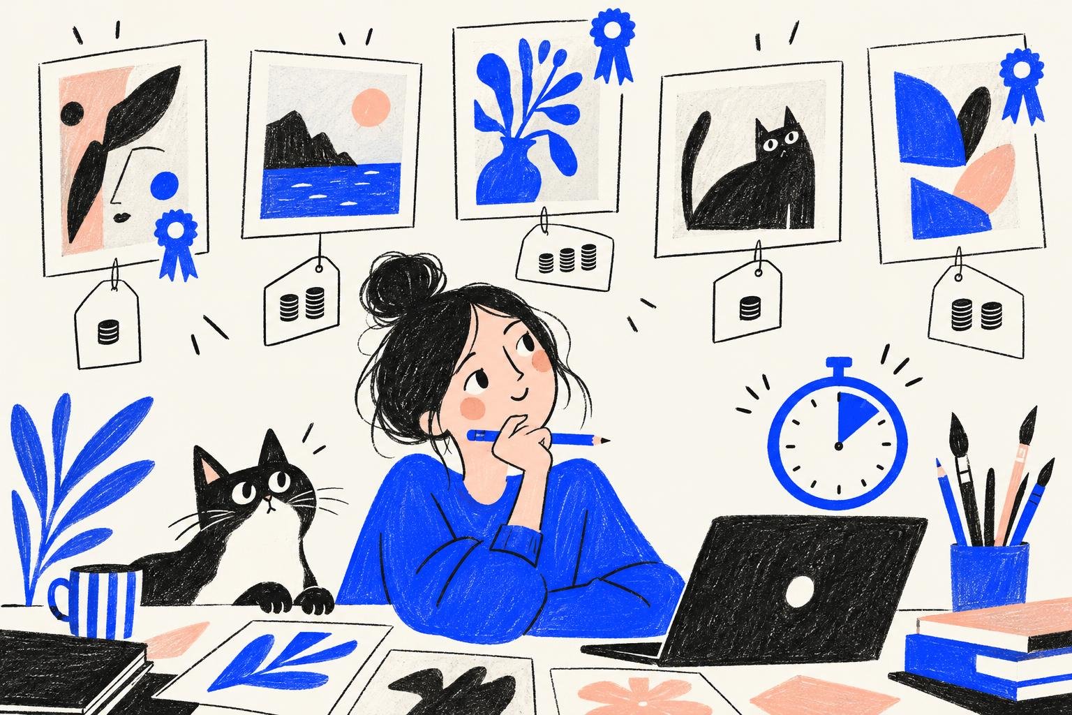 Art competitions: which are worth entering, what they cost, and how to pick in five minutes